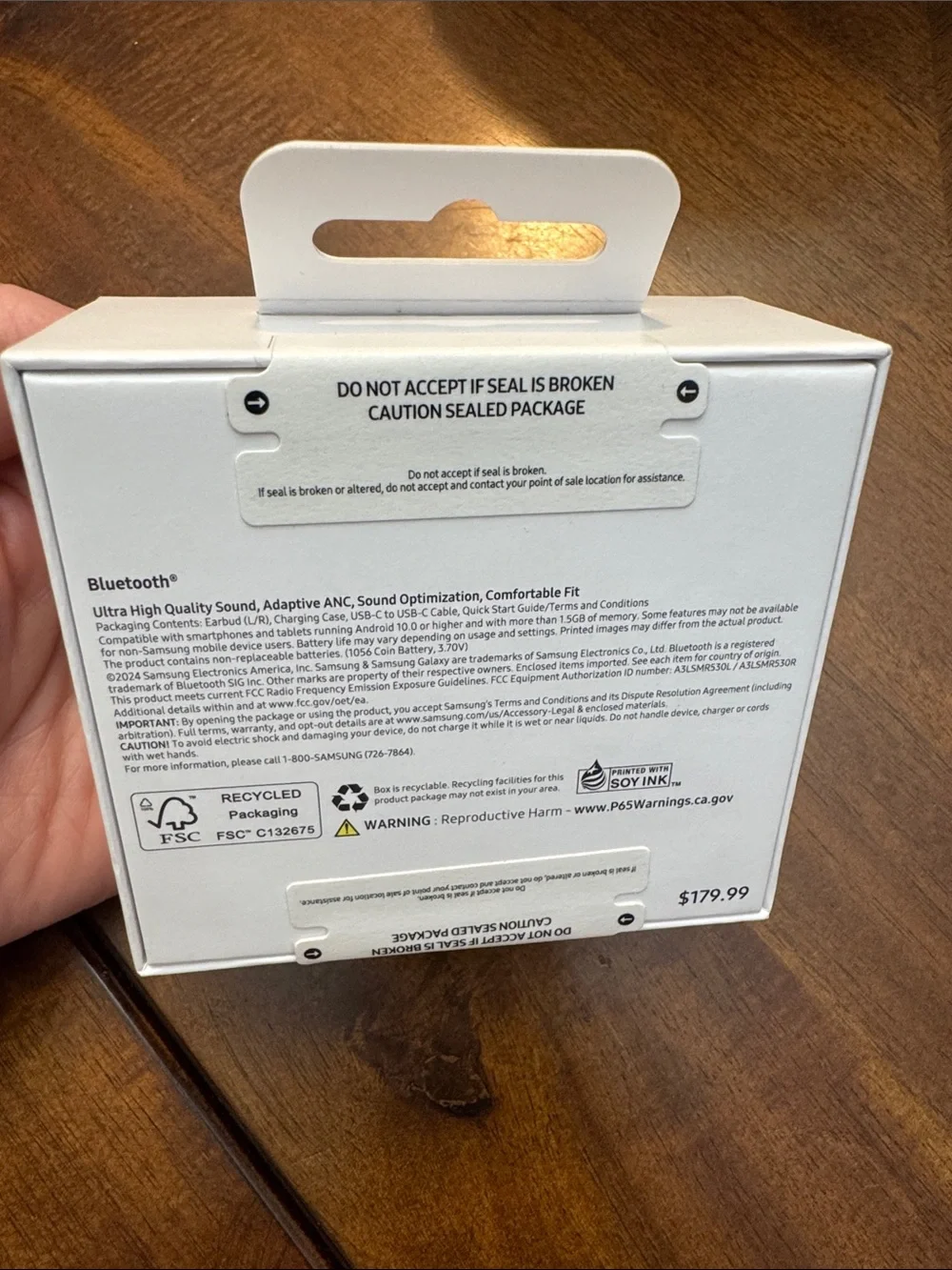 Samsung Galaxy Buds3 Earbuds - White New Unopened